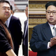 Kim Jong Nam, left, and North Korean strongman Kim Jong Un, right.